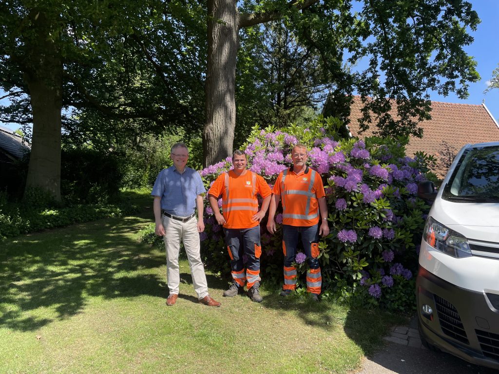 vlnr Erik Brasz, Daniel Kolthof en Wim Meenhuis, Van tijdelijk naar vast