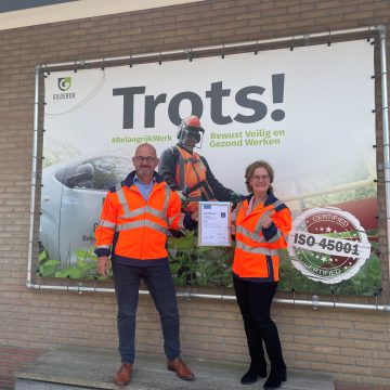 Gildebor behaalt opnieuw ISO 45001-certificering.