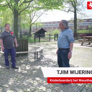 Jansen en Janssen op bezoek bij kinderboerderij ‘t Weusthag