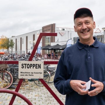 Rene Rotman: fietsen-oppasser
