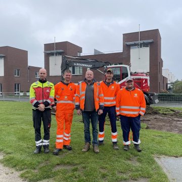 De Aanlegploeg Nieuwe Werken maakt Hengelo een stukje groener