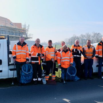 Gildebor actief tijdens ‘Borne Schoon’