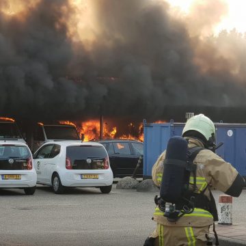 Flinke materiële schade na brand op werf Gildebor